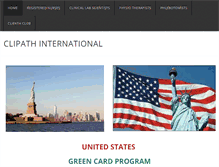 Tablet Screenshot of clipath.org